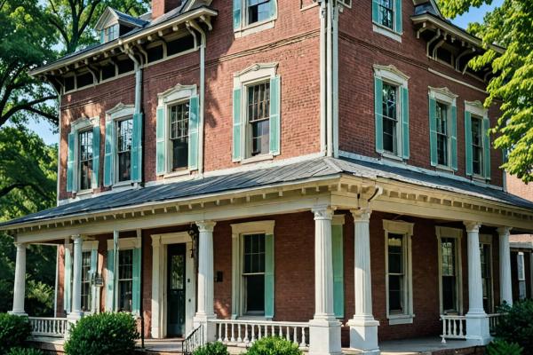 Historic home gutter restoration