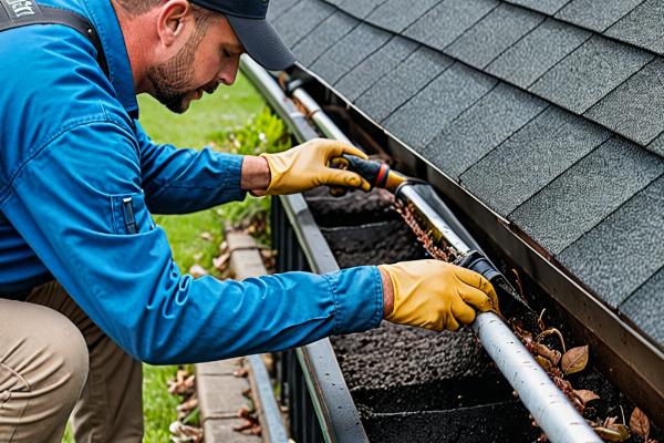 Gutter repair and maintenance